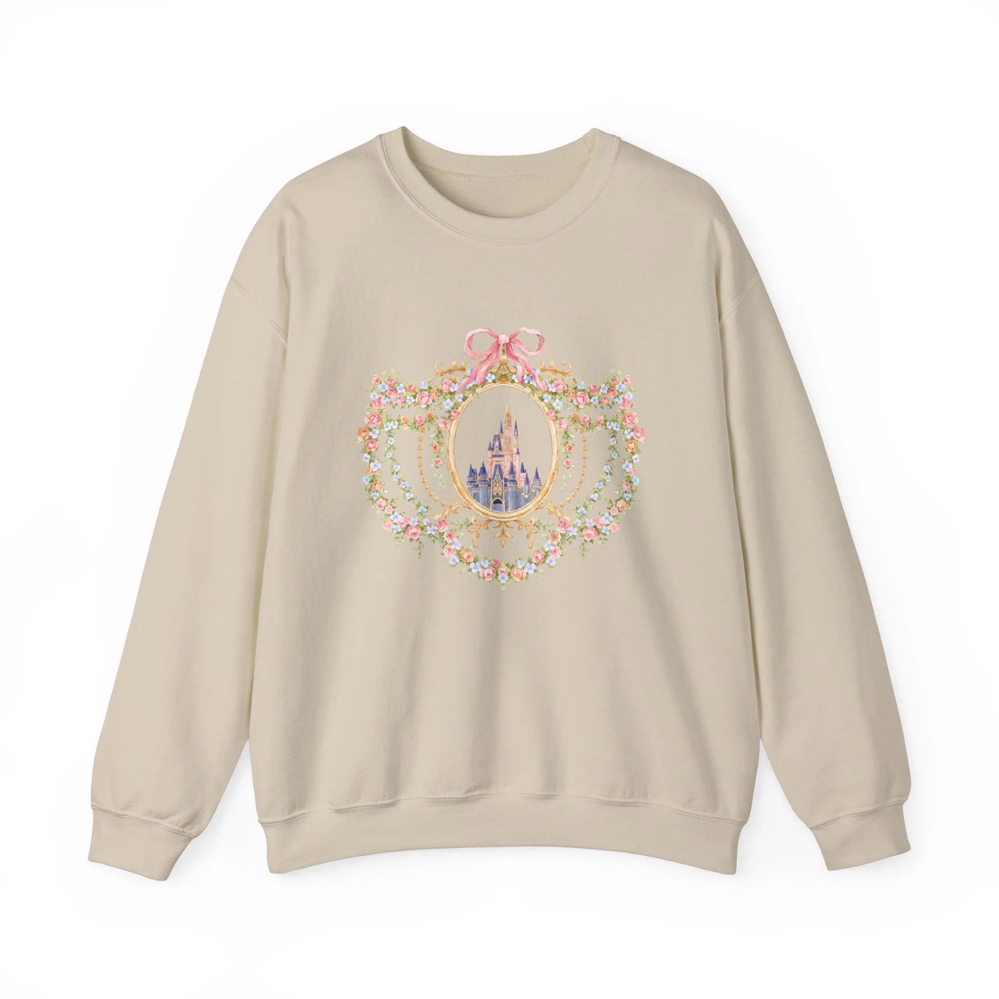 Dreamy Castle Unisex Heavy Blend Crewneck Sweatshirt - Image 5